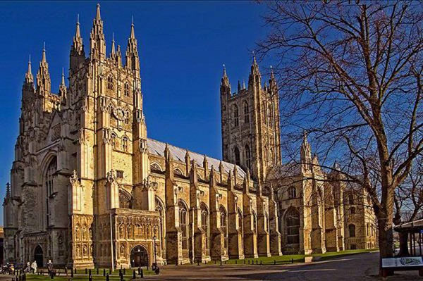 catedral estilo gótico de canterbury